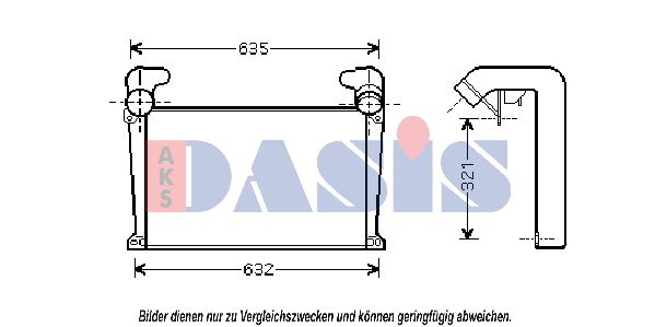 AKS DASIS Интеркулер 267050N